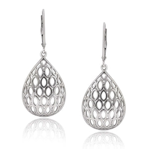 JewelonFire Sterling Silver Dangle Earrings - Assorted Colors